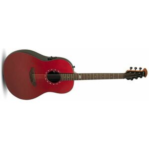 Ovation Pro Series Ultra Mid-Depth Non-Cutaway Vampira Red kép