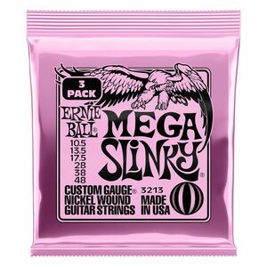 Ernie Ball 3213 Nickel Wound Mega Slinky 3 Pack kép