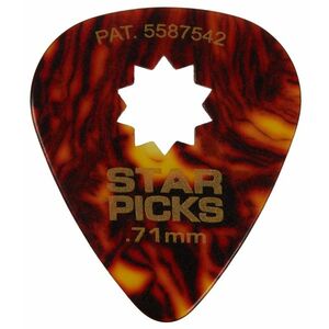 Star Picks Tortoise Shell Medium 0.71 mm kép