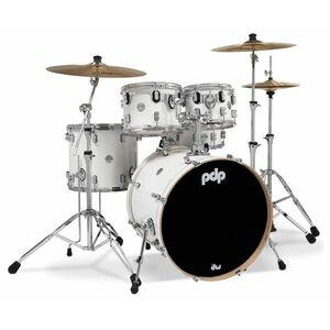 PDP Concept Maple 5 Piece Set Pearlescent White Laquer kép