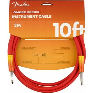 Fender Ombré Instrument Cable 10' Tequila Sunrise kép