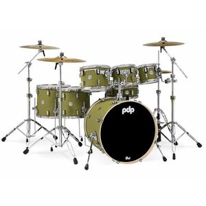 PDP Concept Maple 7 Piece Satin Olive FinishPly kép