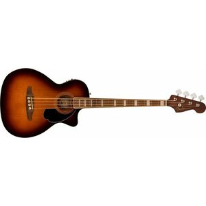 Fender Kingman Bass, Walnut Fingerboard, Black Pickguard, Shaded Edge kép