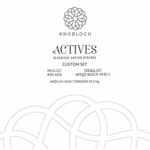 Knobloch ACTIVES Double Silver Bass Set Medium-High Tension 34.0 kép