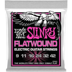 Ernie Ball 2593 Super Slinky Flatwound kép