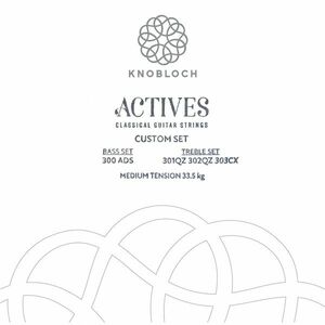 Knobloch ACTIVES Double Silver Bass Set Medium Tension 33.5 kép