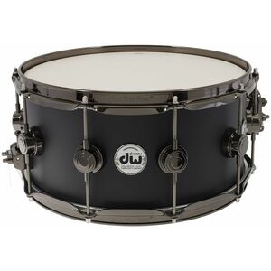 DW 14" x 6, 5" Collector´s Satin Oil Matte Black/Black Nickel kép