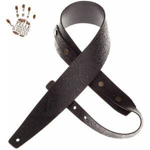 Magrabò Buttons BC Embossed Flores Black 7 cm kép