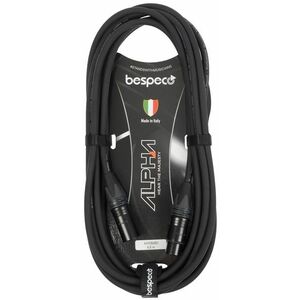 Bespeco Alpha Microphone Cable Neutrik XLR M - XLR F 4.5 m kép