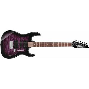 Ibanez GRX70QA Transparent Violet Sunburst kép