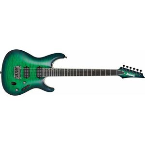 Ibanez S6521Q Surreal Blue Burst kép
