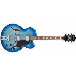 Ibanez AF75B Jet Blue Burst kép
