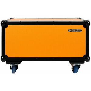 Razzor Cases PREMIUM Orange Dual Terror Head Case Wheels kép