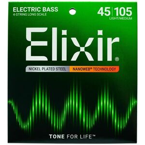 Elixir 14077 Light/Medium, Long Scale kép