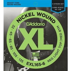 D'Addario EXL165-6 Basszusgitár húr kép