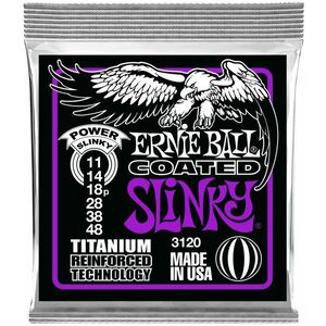 Ernie Ball 3120 Titanium Power Slinky kép