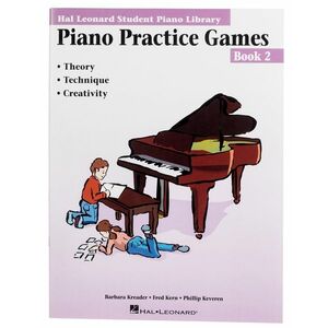 MS Hal Leonard Student Piano Library: Piano Practice Games Book 2 kép