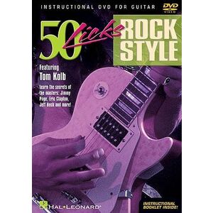 MS 50 Licks Rock Styles Guitar DVD (Tom Kolb) kép