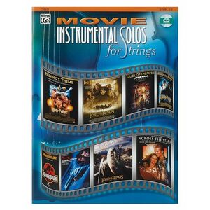 MS Movie Instrumental Solos, Cello Level 2-3 Book/CD kép