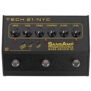 Tech 21 Bass Driver D.I. Programmable kép