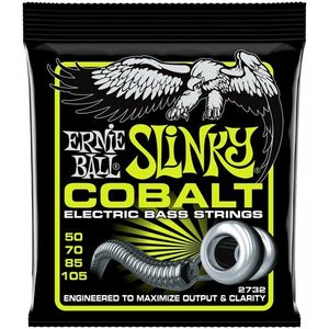 Ernie Ball 2732 Regular Slinky Cobalt Electric Bass 50-105 kép