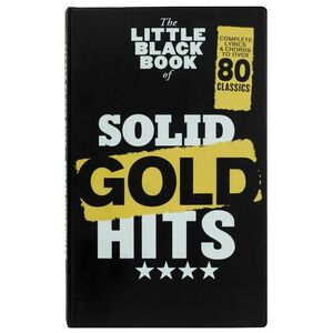 MS The Little Black Book Of Solid Gold Hits kép