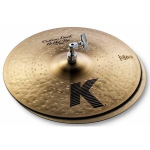 Zildjian 14" K Custom dark hi hat kép