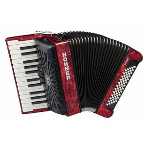 Hohner Bravo II 60 Red Silent Key kép