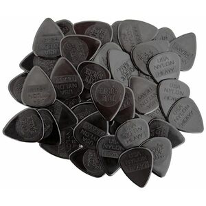 Ernie Ball 9137 Nylon Picks Heavy Black kép