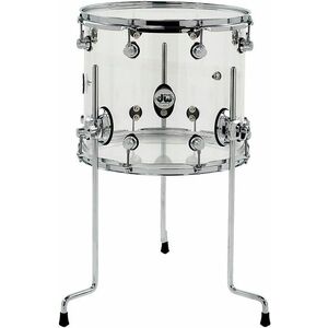DW 14"x12" Design series floor tom Acrylic kép