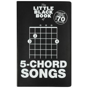 MS The Little Black Book Of 5-Chord Songs kép