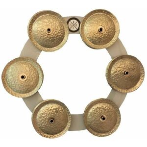 Big Fat Snare Drum Bling Ring-White-Copper kép