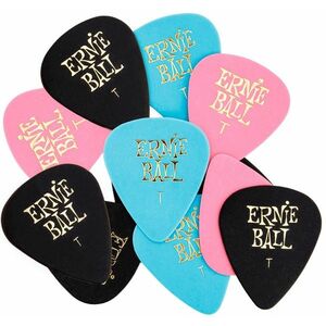 Ernie Ball 9176 Cellulose Picks Thin Assorted 12-Pack kép