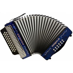 Hohner Corona III BbEbAb, dark blue kép
