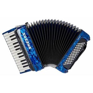 Hohner Bravo II 60 dark blue Silent Key kép