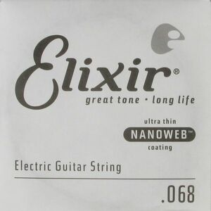 Elixir Nanoweb Electric Single .068" kép
