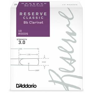 D'Addario Rico Reserve Classic Bb Clarinet 10 - 4.5 kép