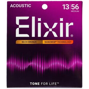 Elixir Nanoweb 80/20 Bronze Medium kép