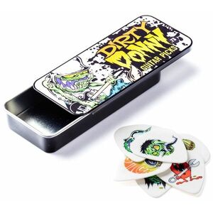 Dunlop Dirty Donny Blackline Art Pick Tin 0.73 kép