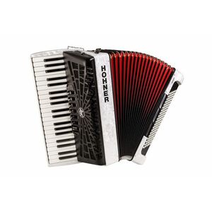 Hohner Bravo III 120 white (SilentKey) kép