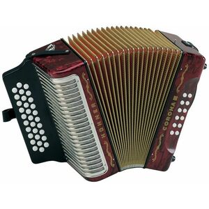 Hohner Corona III BbEbAb, red kép