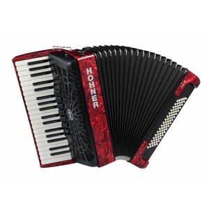 Hohner Bravo III 80 Red Silent Key kép