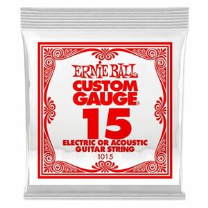 Ernie Ball 1022 Plain Steel Single .015 kép
