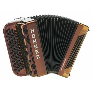 Hohner Fun Nova II 80 light, red to gold, B-stepped kép