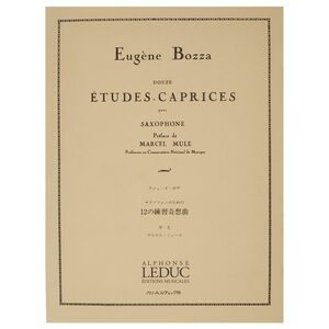 MS 12 Etudes-Caprices For Saxophone kép
