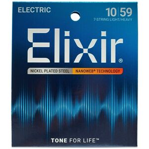 Elixir Nanoweb 7-String Light/Heavy kép