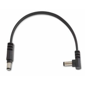 Rockboard Flat Power Cable - Black 15 cm / 5, 9 angled/straight kép
