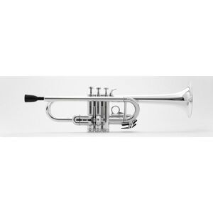 Tromba C Trumpet Silver Metal kép