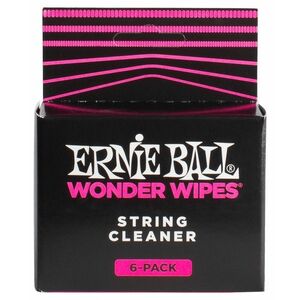 Ernie Ball Wonder Wipes String Cleaner 6-Pack kép