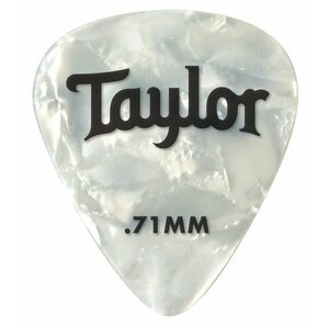 Taylor Celluloid Picks 0.71 White Pearl kép